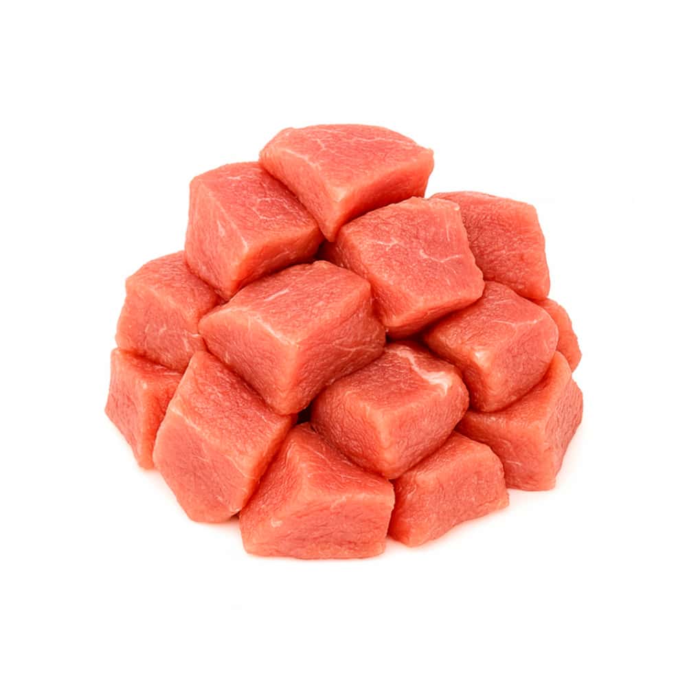 Carne de cerdo troceda PDL LMC (1 kg / 2.2 lb) - Miniatura 1