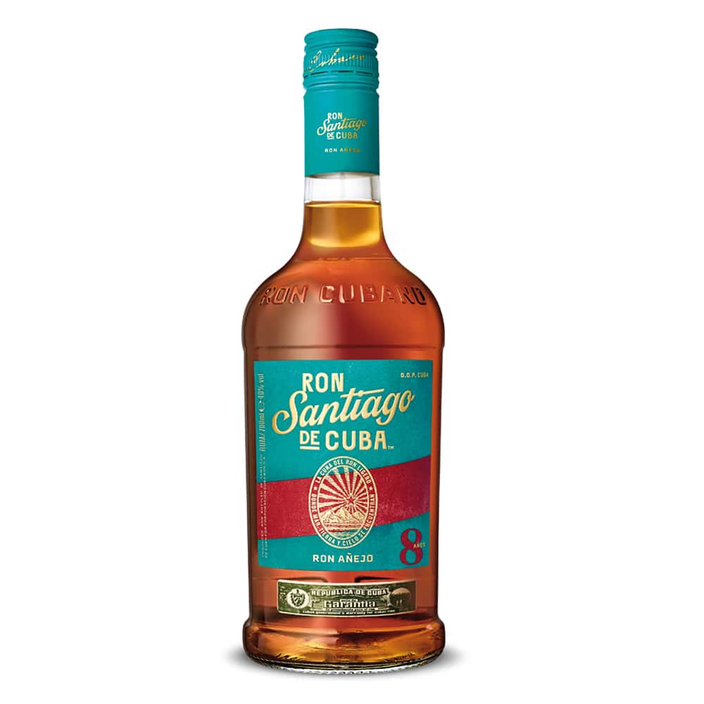 Ron Añejo 8 años Santiago de Cuba (700 ml) - Miniatura 1