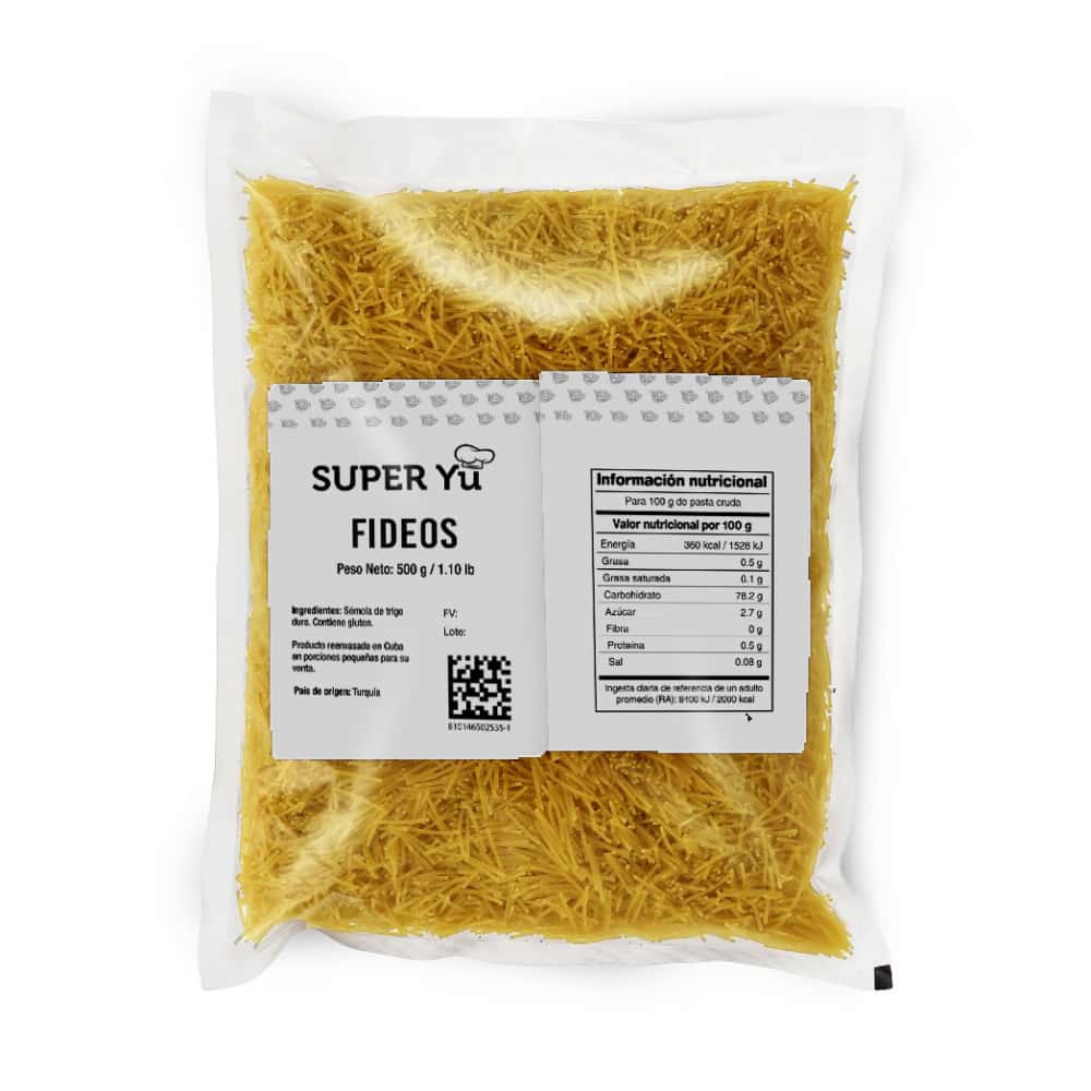Fideos Super Yu (500 g / 1.10 lb) - Miniatura 2