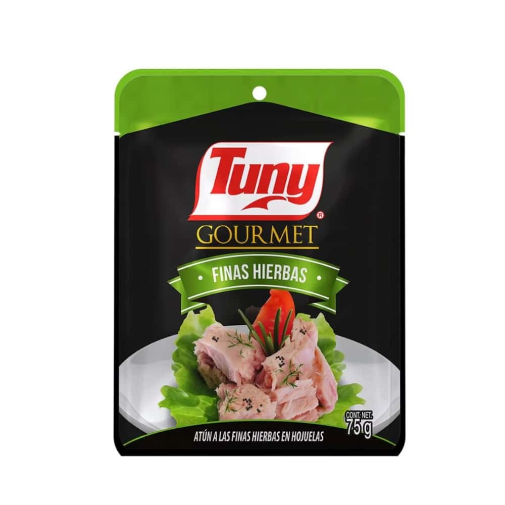 Atún a las finas hierbas en hojuelas Tuny (75 g / 2.64 oz) - Miniatura 1