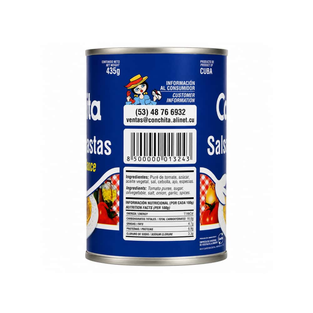 Salsa para pastas Conchita (435 g / 15.34 oz) - Miniatura 2