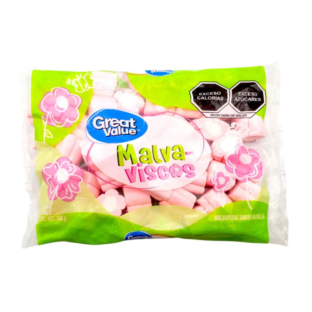 Malvaviscos sabor vainilla Great Value (200 g / 7.05 oz) - Miniatura 4