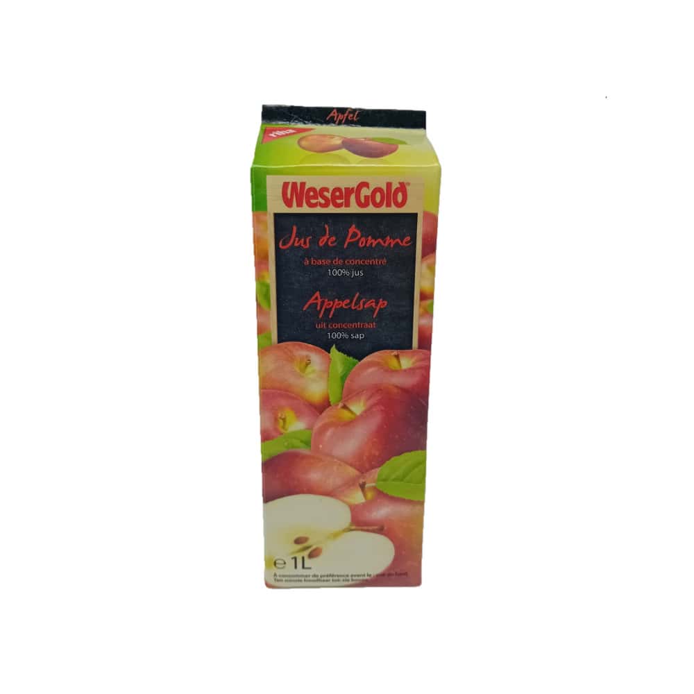 Jugo de manzana WeserGold (1 L) - Miniatura 2