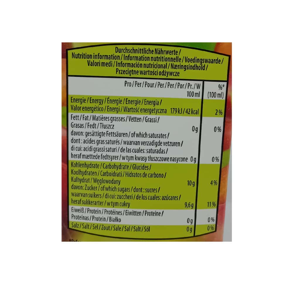Jugo de manzana WeserGold (1 L) - Miniatura 4