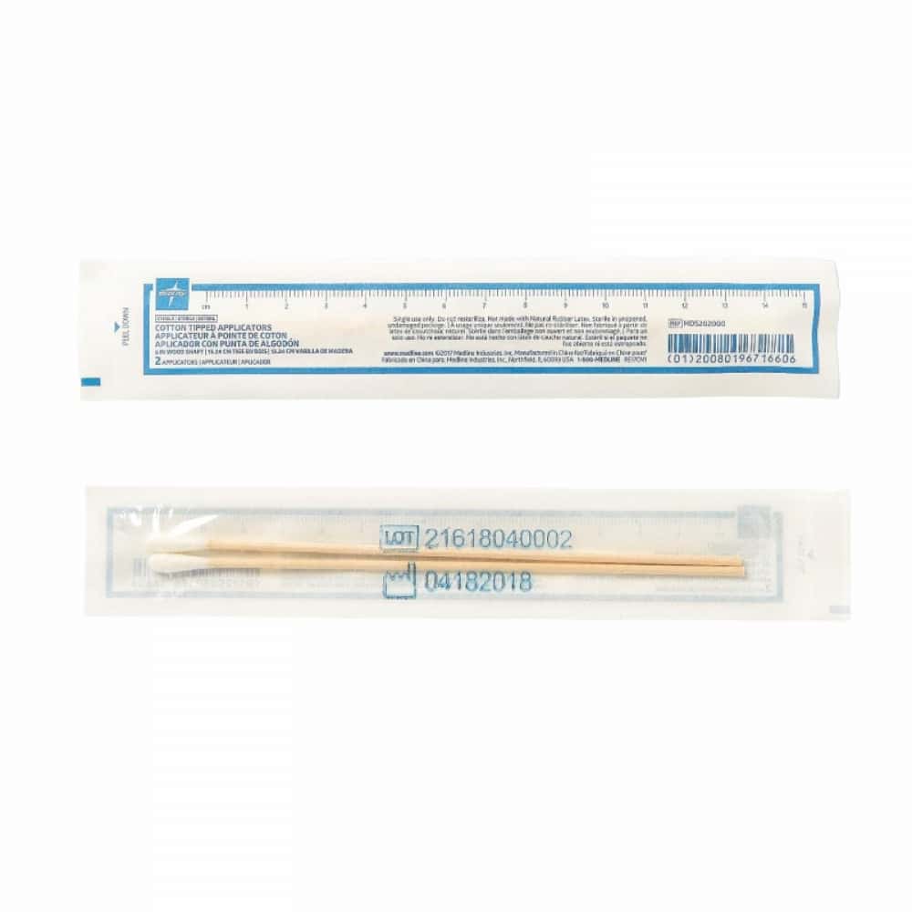 Aplicador con punta de algodón Medline (2 U) - Miniatura 2
