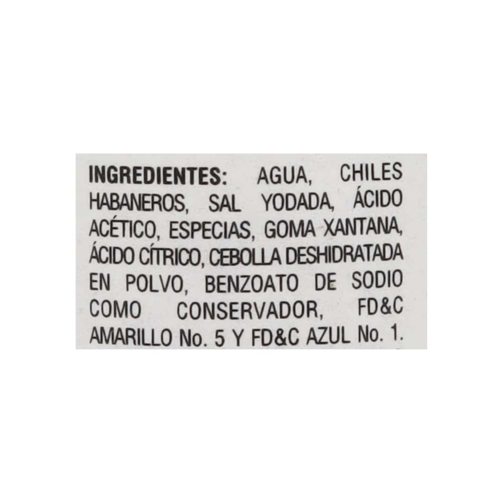 Salsa picante verde de chile habanero El Yucateco (150 ml) - Miniatura 4
