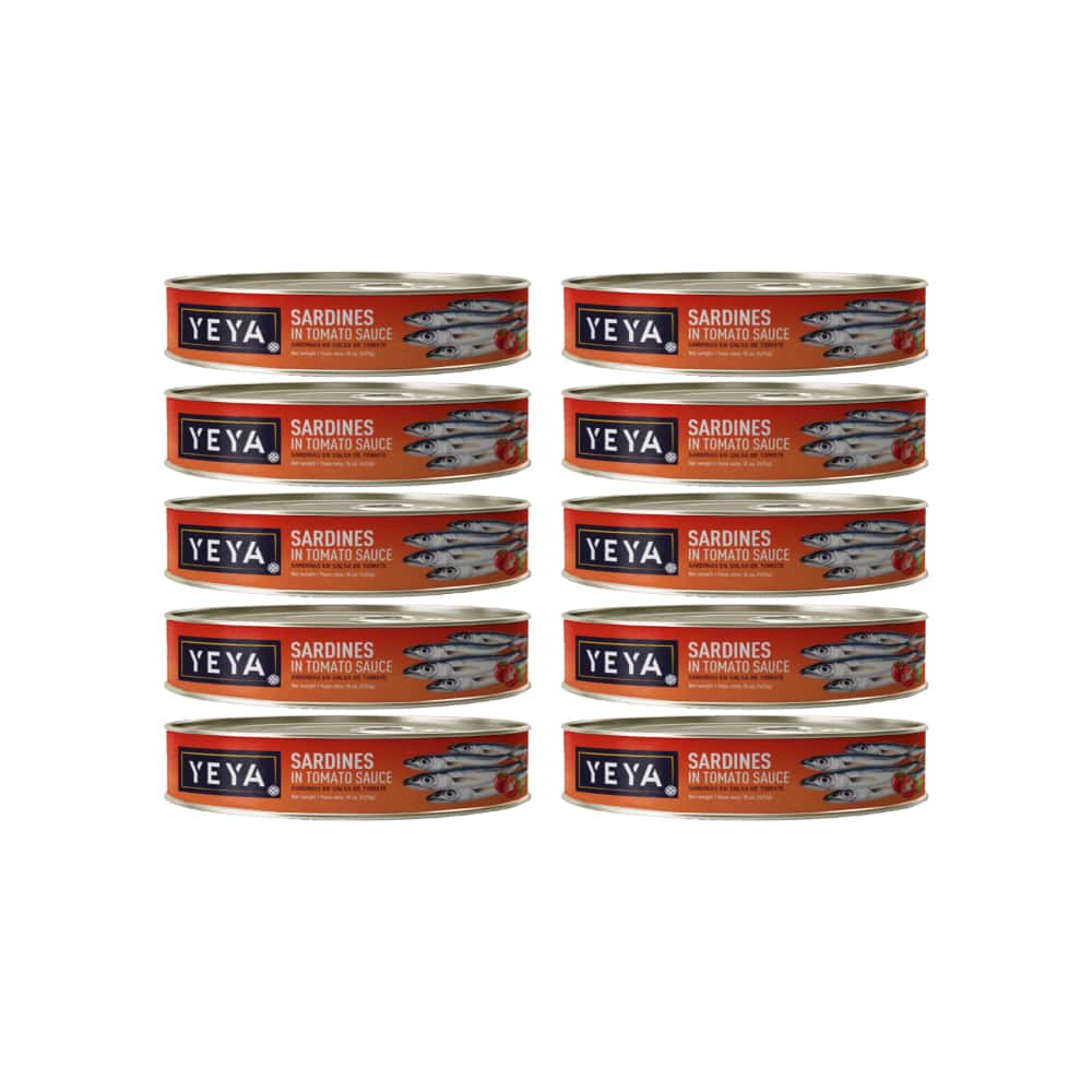 Sardinas en salsa de tomate Yeya (10 x 425 g / 15 oz) - Miniatura 1