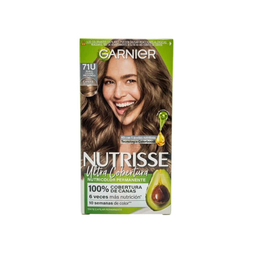 Tinte No.71U rubio cenizo profundo Nutrisse Garnier - Miniatura 2