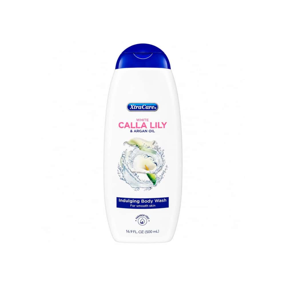 Gel de baño de lirio de cala blanco y aceite de argán XtraCare (500 ml / 16.9 fl oz) - Miniatura 1