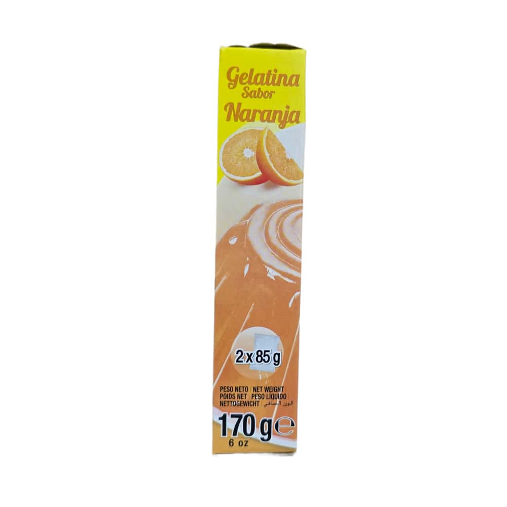 Gelatina sabor naranja Calnort (170 g / 6 oz) - Miniatura 2