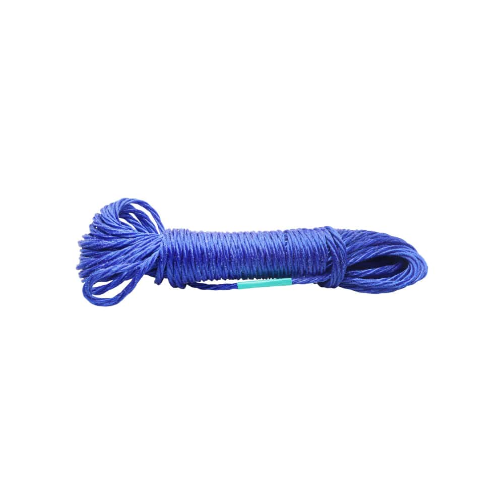 Lazo para tendedero de 15 m de largo color azul Klintek 55947 - Miniatura 3