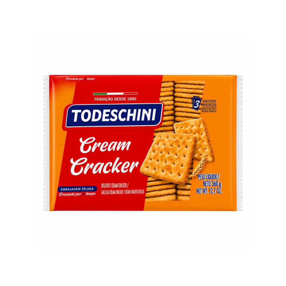 Galletas cream cracker Todeschini (360 g / 12.7 oz) - Miniatura 5