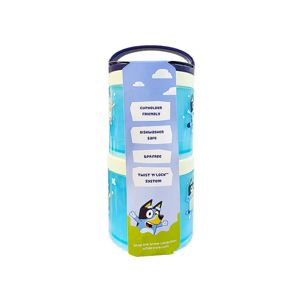 Juego de 2 contenedores apilables para snacks Whiskware - Miniatura 3