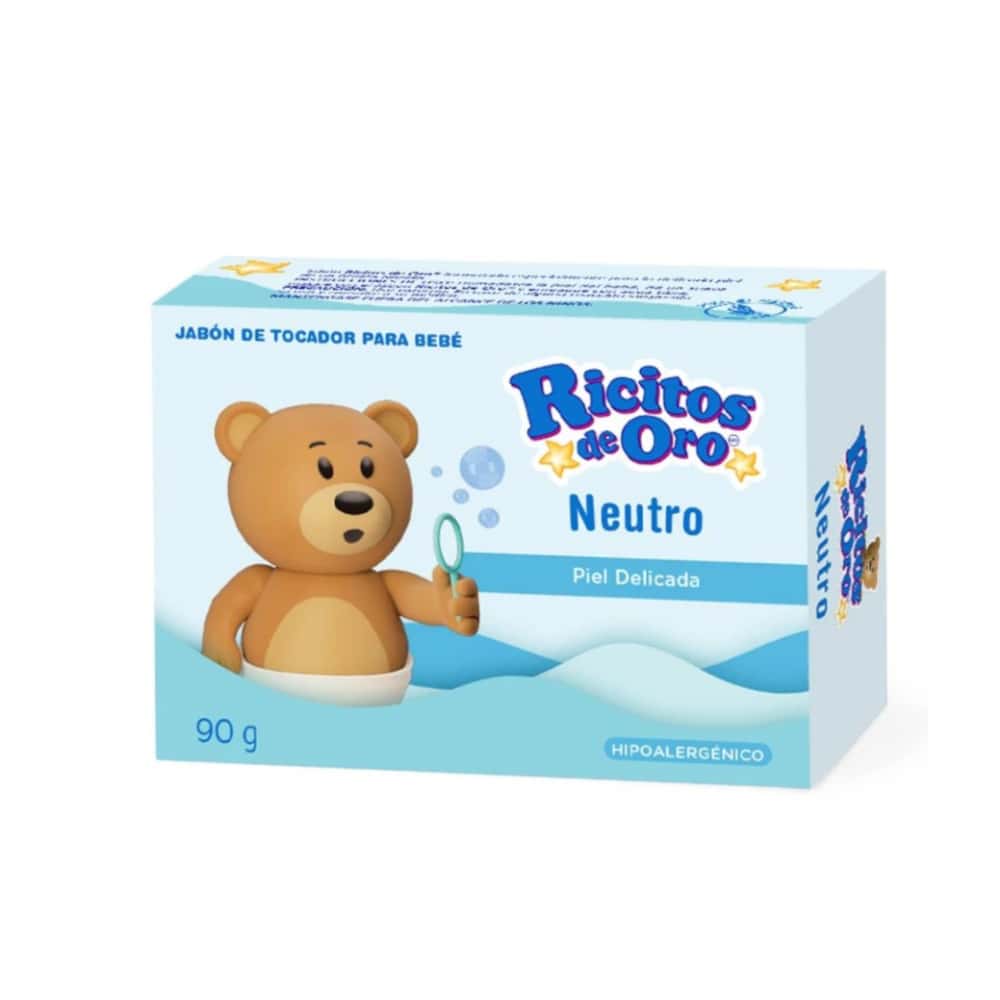 Jabón de tocador para bebé neutro Ricitos de Oro (90 g / 3.17 oz) - Miniatura 1