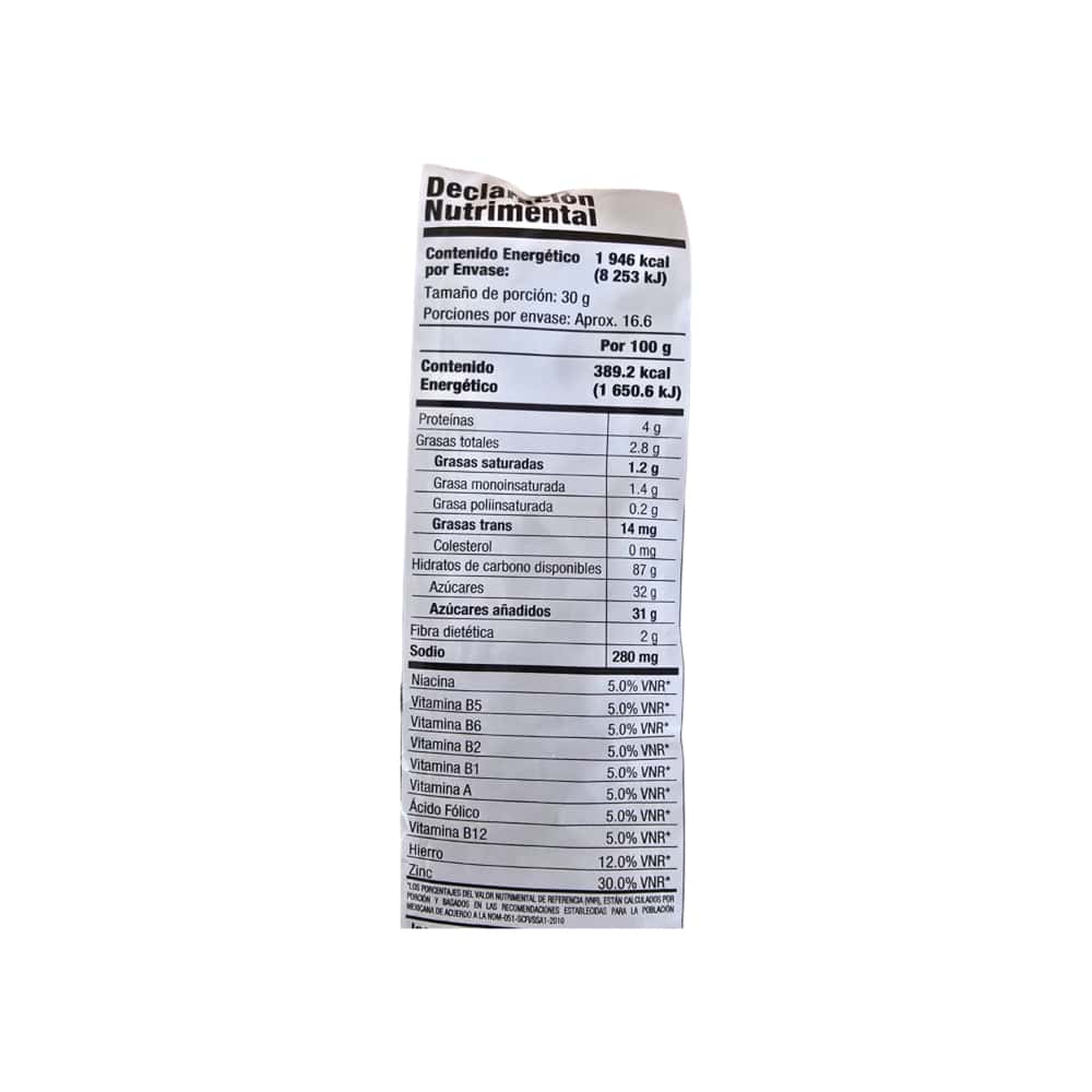 Cereal de arroz inflado con sabor a chocolate La Cosecha Golden Foods (500 g / 1.1 lb) - Miniatura 4