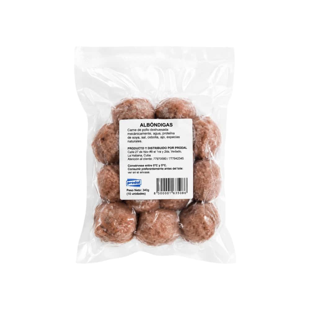 Albóndigas de pollo Prodal (340 g / 11.99 oz) - Miniatura 1