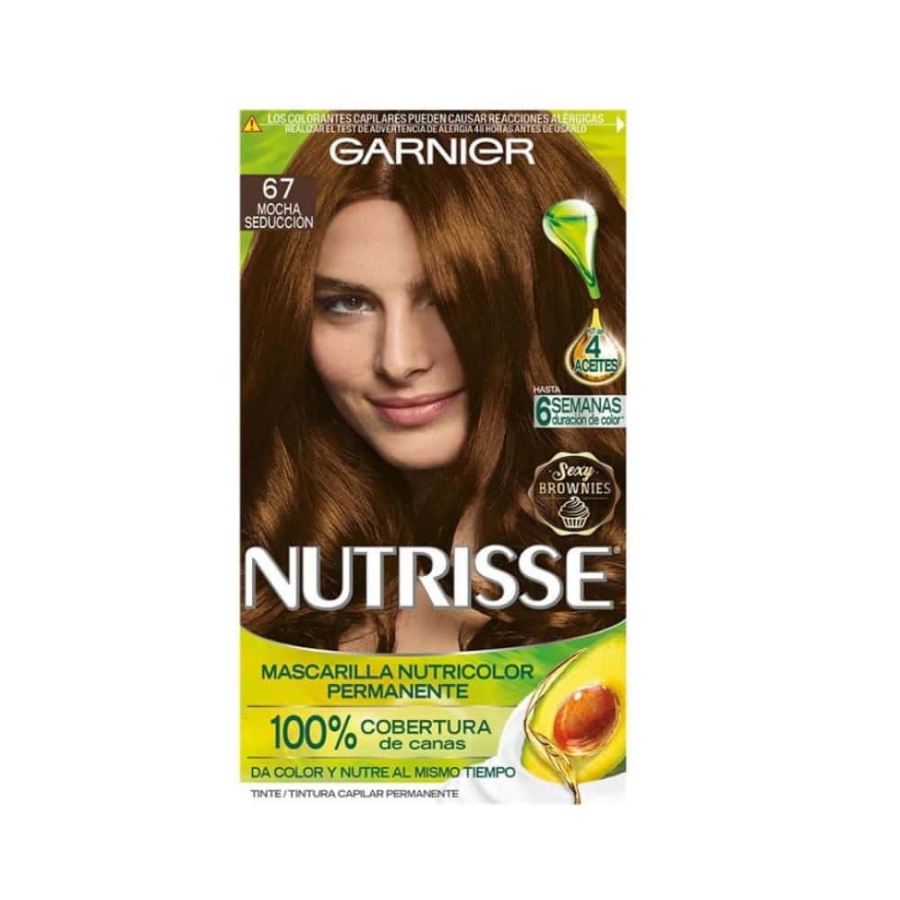 Tinte para cabello No.67 Mocha Seducción Garnier Nutrisse - Miniatura 1