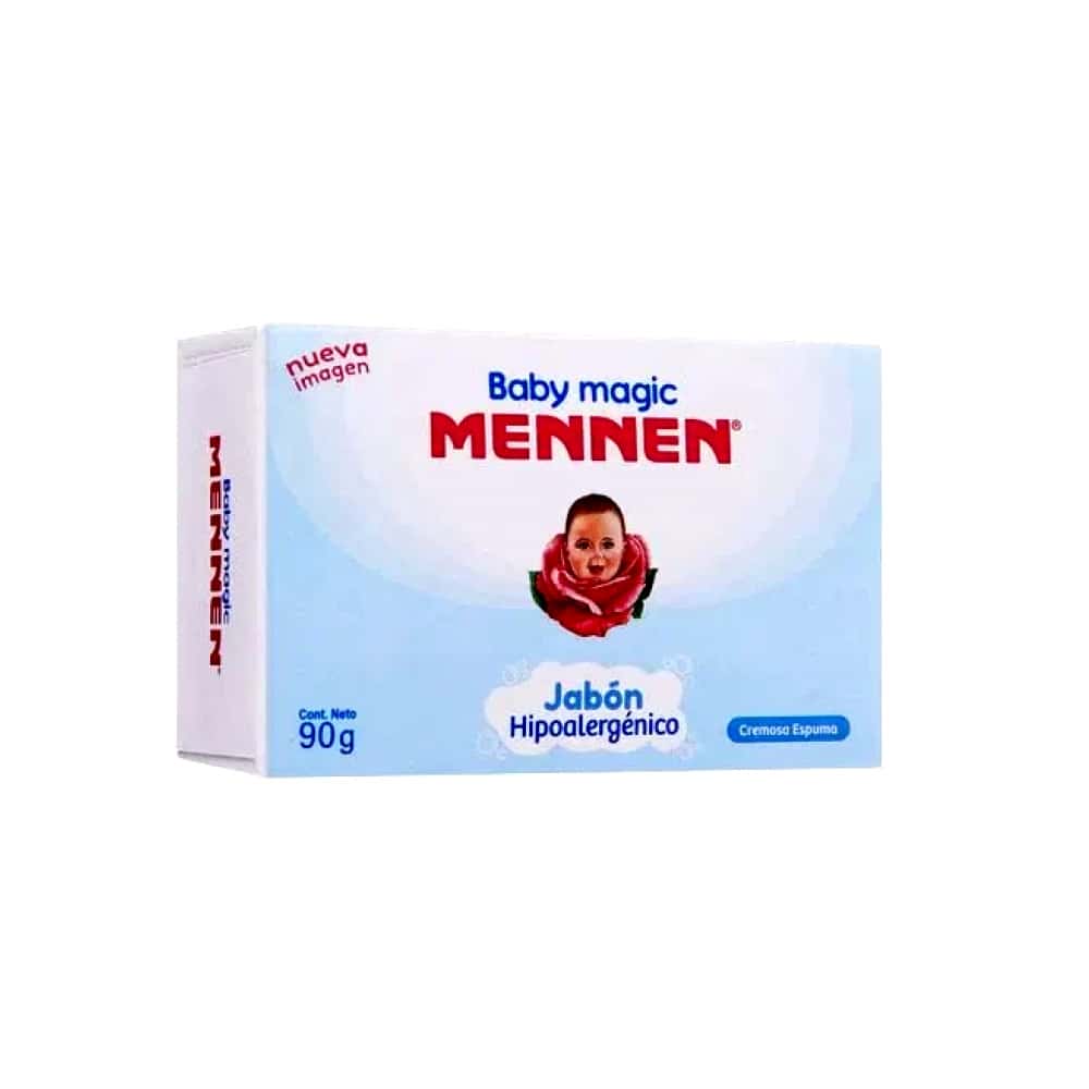 Jabón hipoalergénico para bebé Mennen (90 g / 3.52 oz) - Miniatura 1