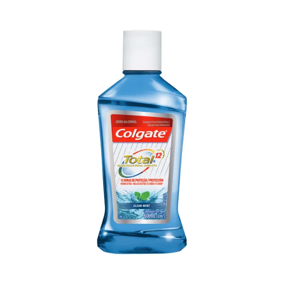 Enjuague bucal menta limpia Colgate (60 ml) - Miniatura 1