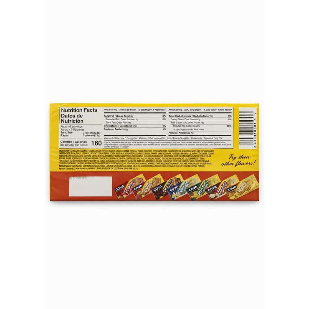 Sorbeto de vainilla relleno con crema sabor a dulce de leche Goya (140 g / 4.94 oz) - Miniatura 2