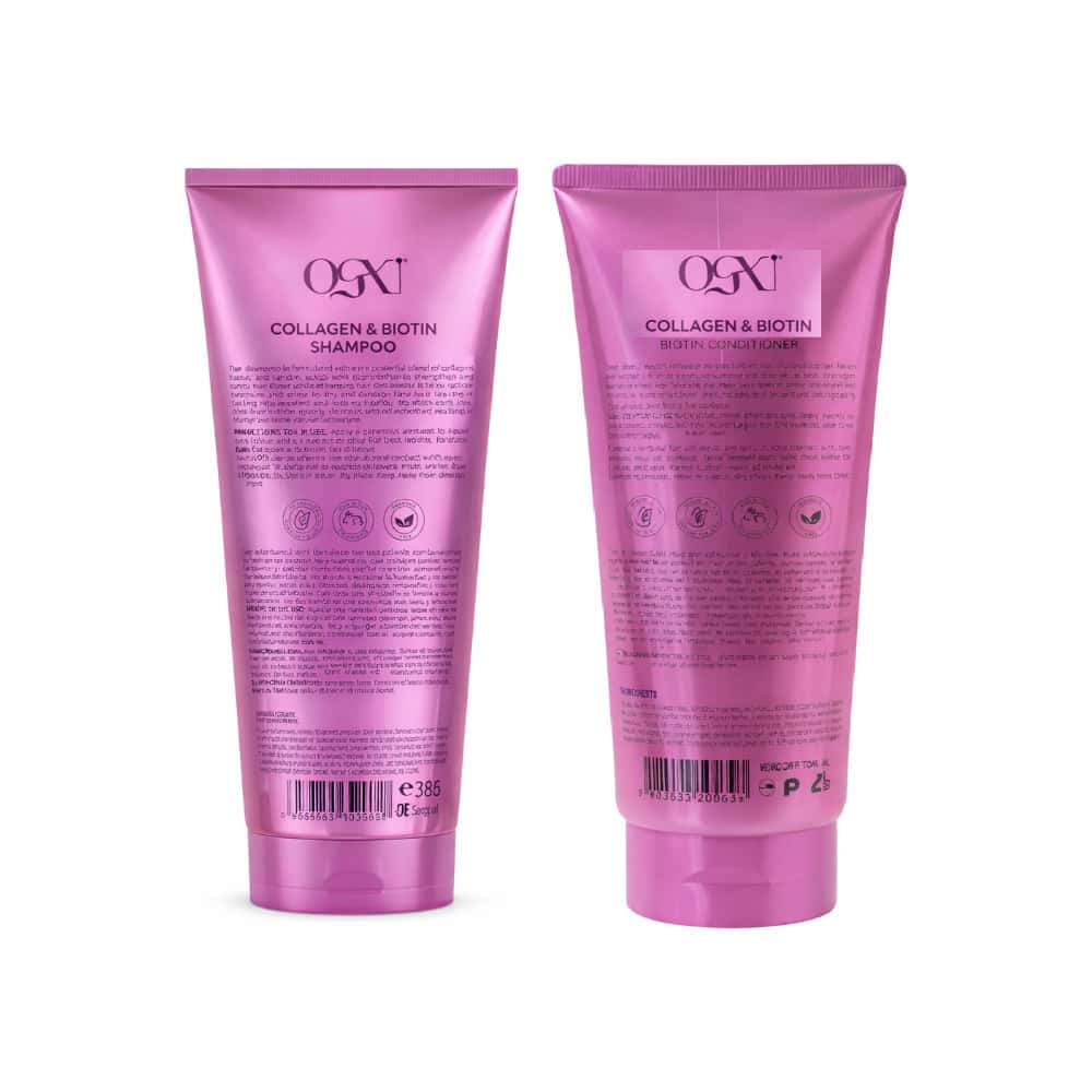 Set de champú y acondicionador con colágeno y biotina Ocgy Professional - Miniatura 2