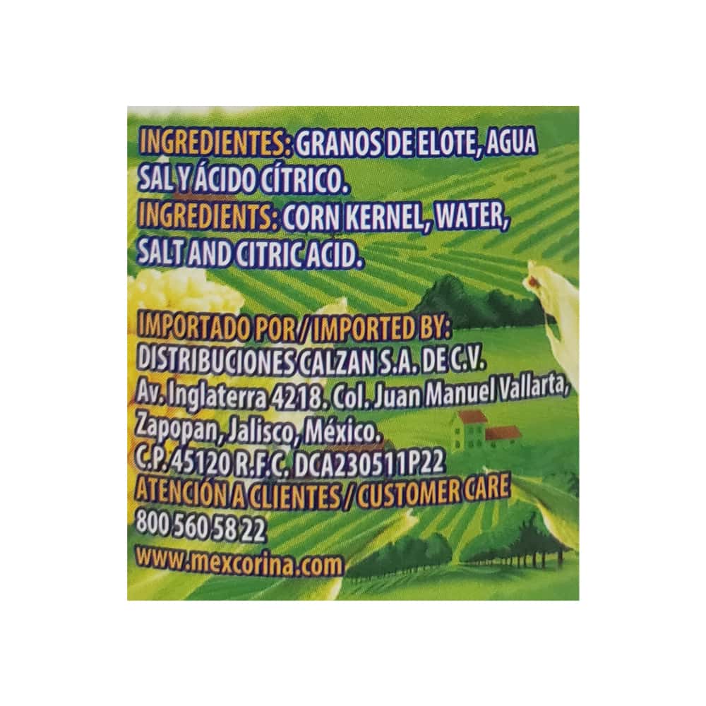 Granos de elote dulce Corina (425 g / 15 oz) - Miniatura 3
