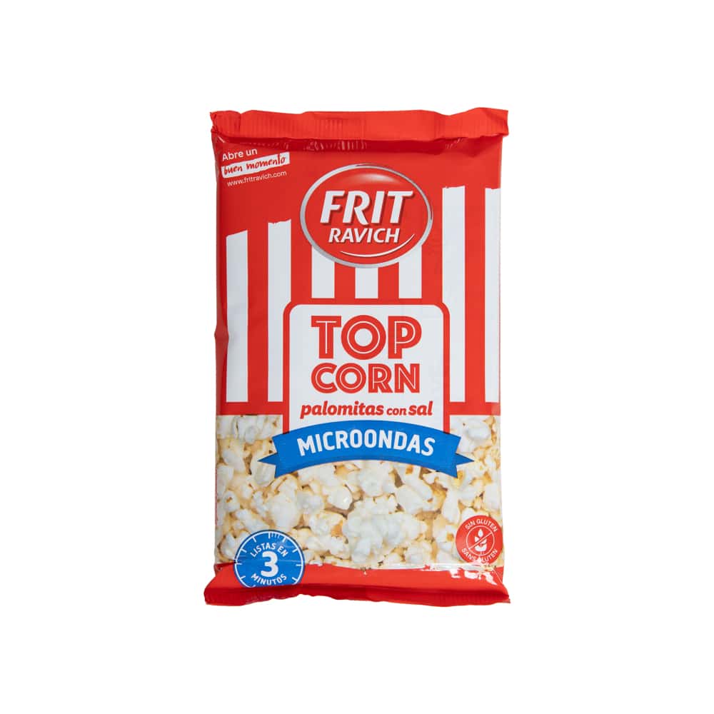 Palomitas con sal para microondas Frit Ravich (90 g / 3.174 oz) - Miniatura 1