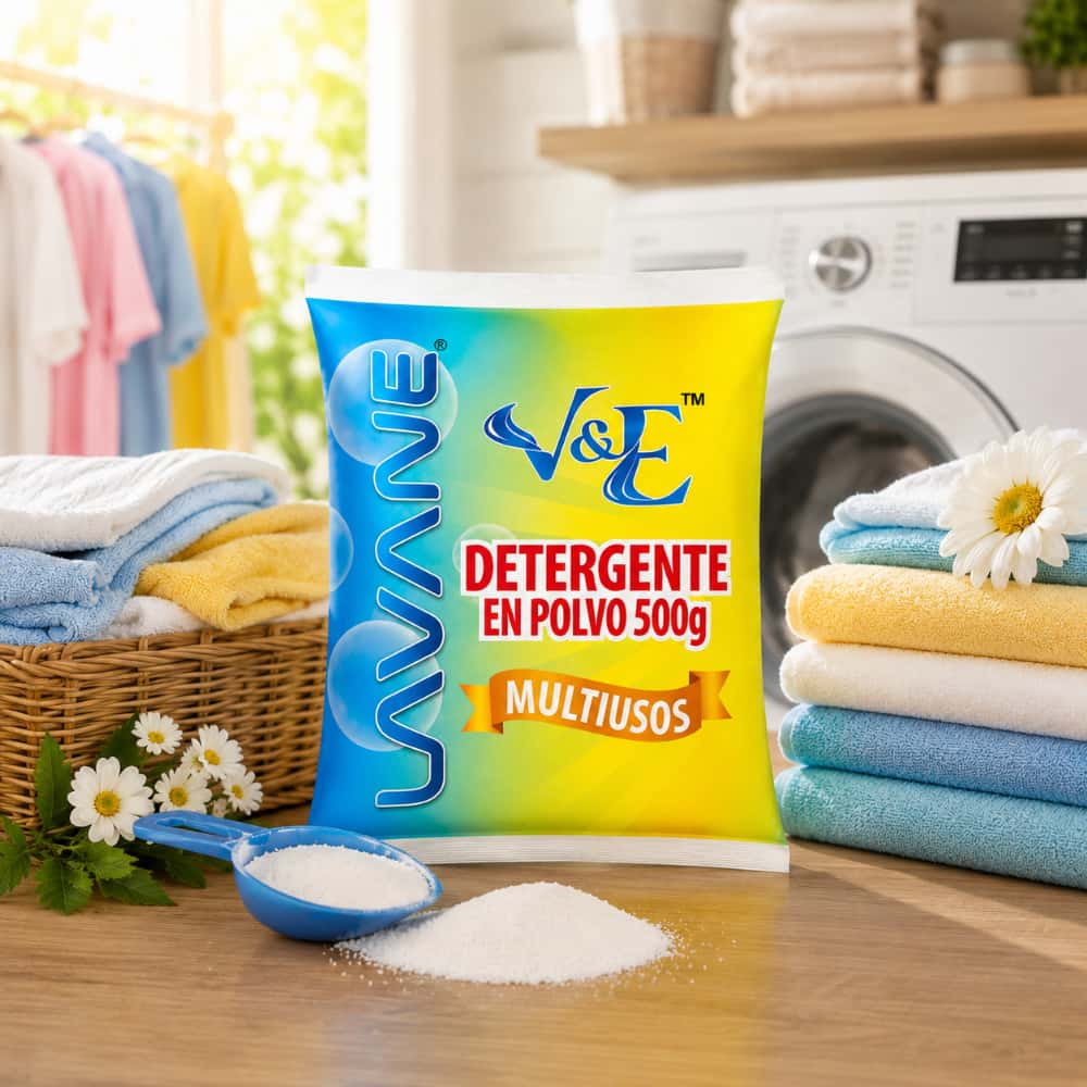 Detergente en polvo multiuso con aroma floral Lavane (500 g / 1.1 lb) - Miniatura 3