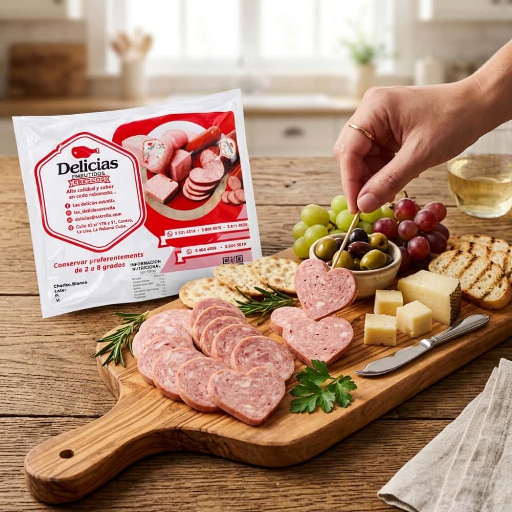 Chorizo blanco Delicias Estrella (250 g / 8.82 oz) - Miniatura 4