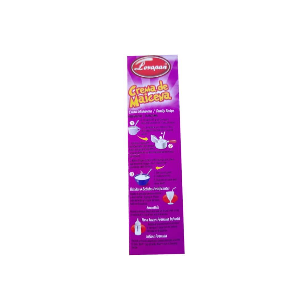 Crema de maicena con sabor a ricas frutas Levapan (47 g / 1.66 oz) - Miniatura 9
