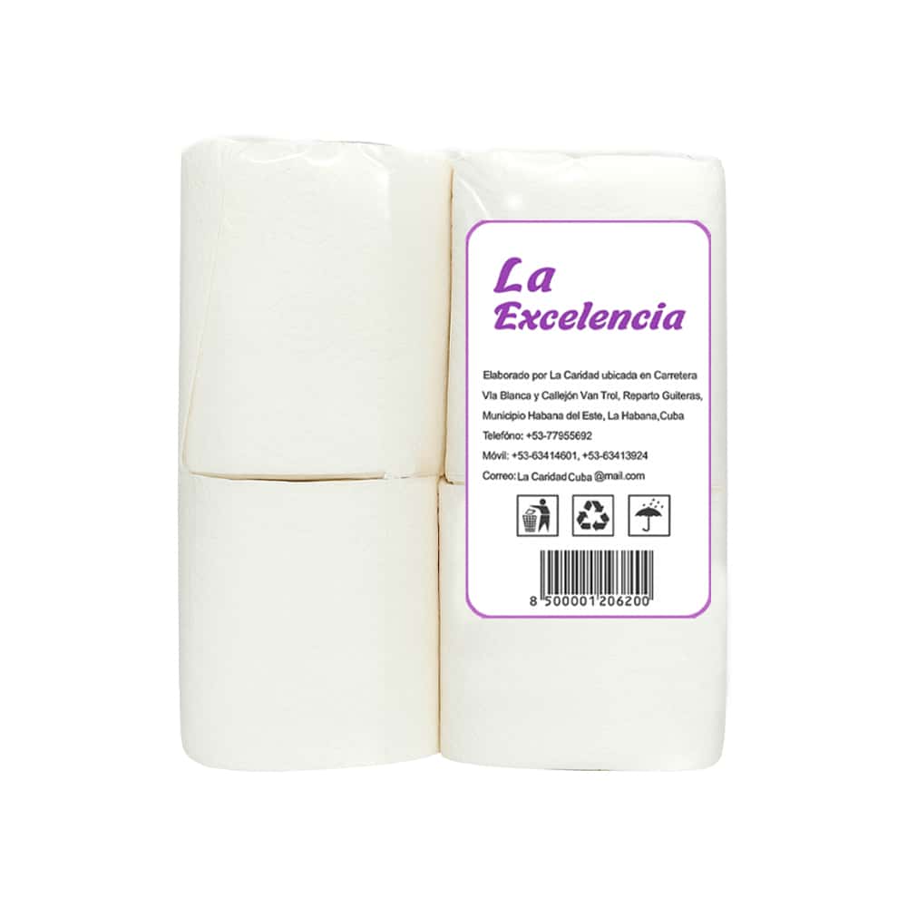 Papel sanitario La Excelencia (4 U) - Miniatura 3