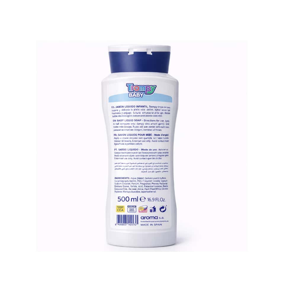 Jabón líquido infantil Trompy (500 ml / 16.69 oz) - Miniatura 2