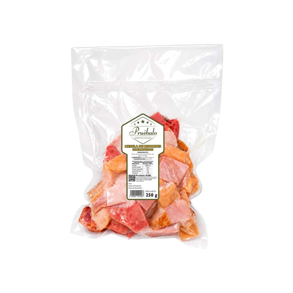 Mezcla de recortes de embutidos Pruébalo (250 g / 8.82 oz) - Miniatura 1