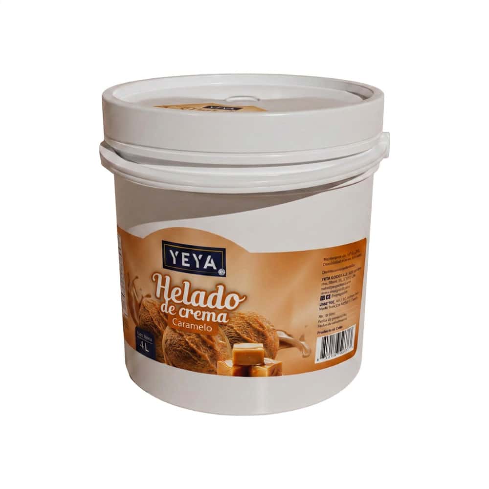 Helado de crema sabor caramelo YEYA (4 L) - Miniatura 2