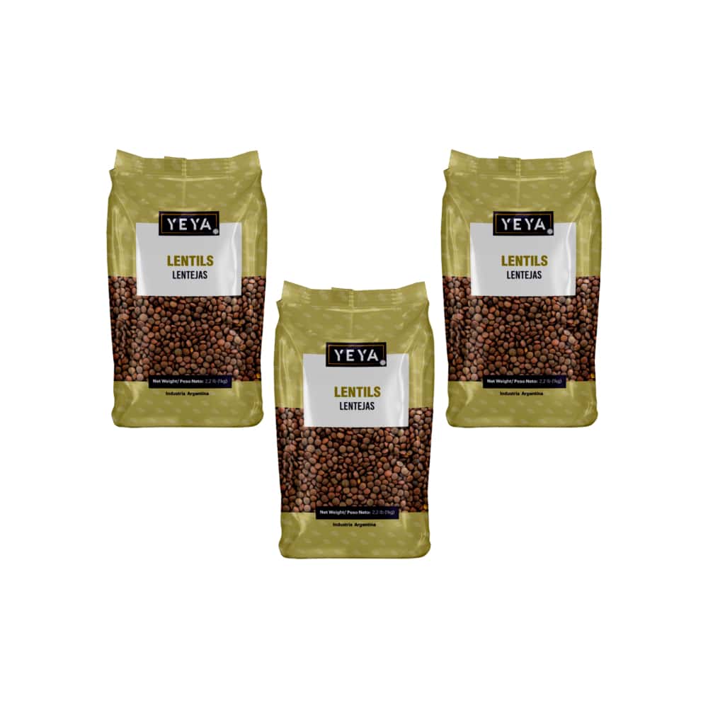 Lentejas Yeya (3 x 1 kg / 2.2 lb) - Miniatura 1