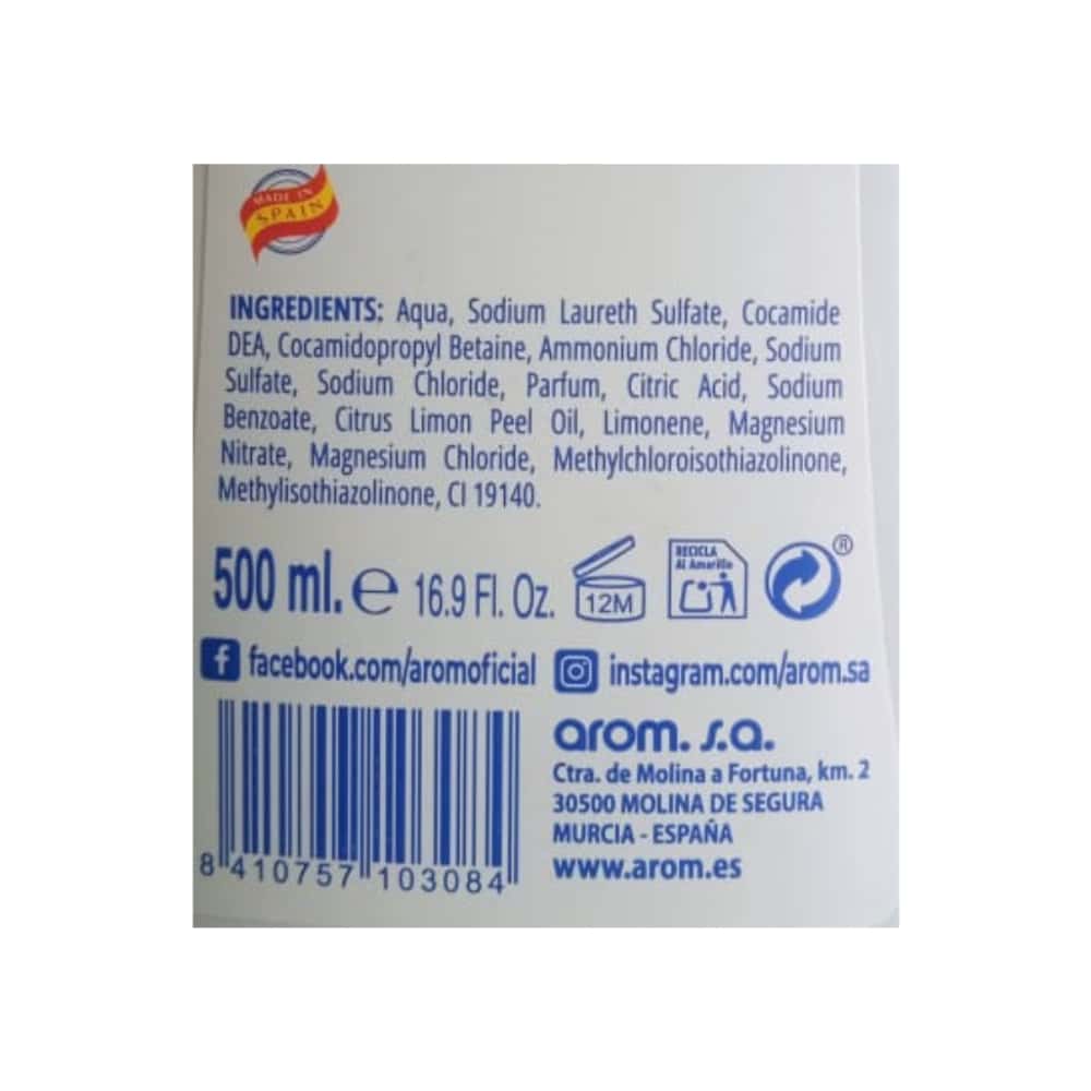 Jabón líquido infantil Trompy (500 ml / 16.69 oz) - Miniatura 3