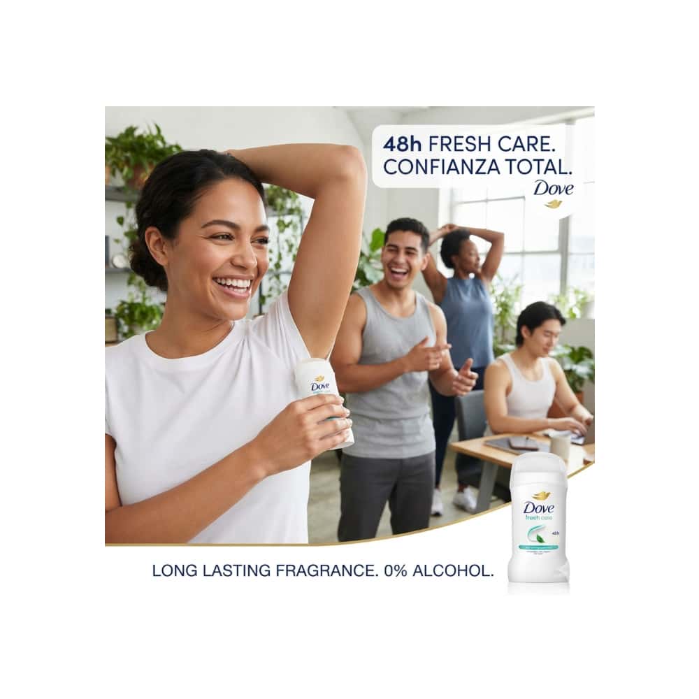 Desodorante antitranspirante en barra Fresh Care Dove (50 ml) - Miniatura 4