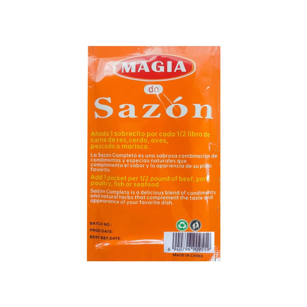 Sazón completo con cilantro y comino Magia (10 g) - Miniatura 2