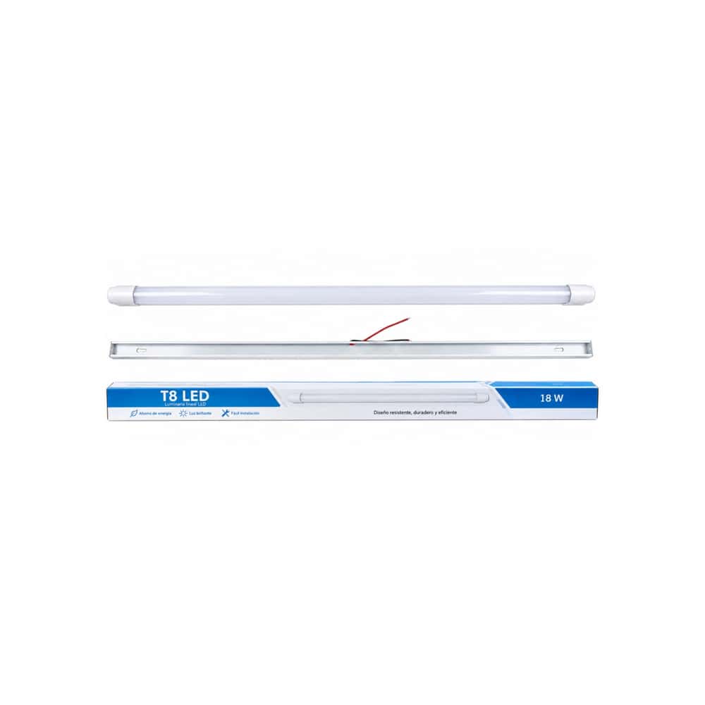 Lámpara con tubo LED lineal integrada tubo 120 cm XL Soluciones - Miniatura 3