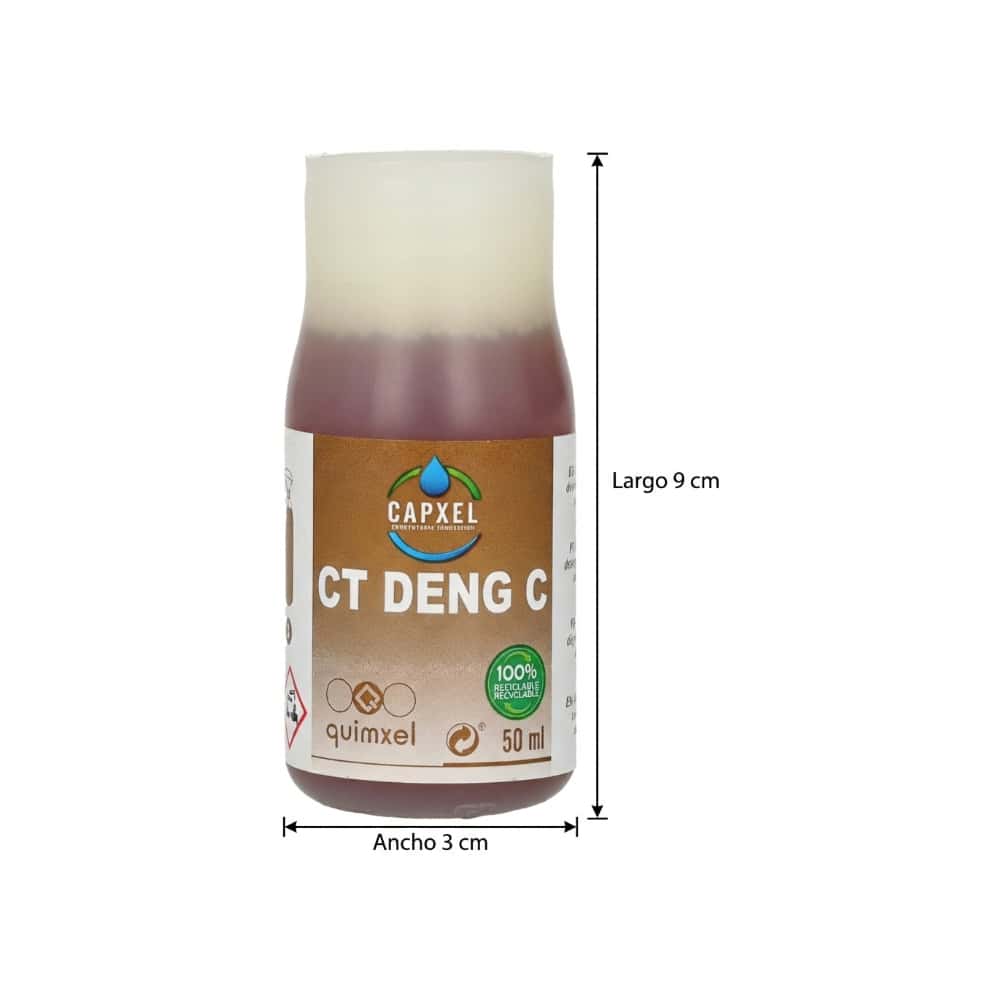 Concentrado desengrasante alta alcalinidad Capxel (50 ml) - Miniatura 1