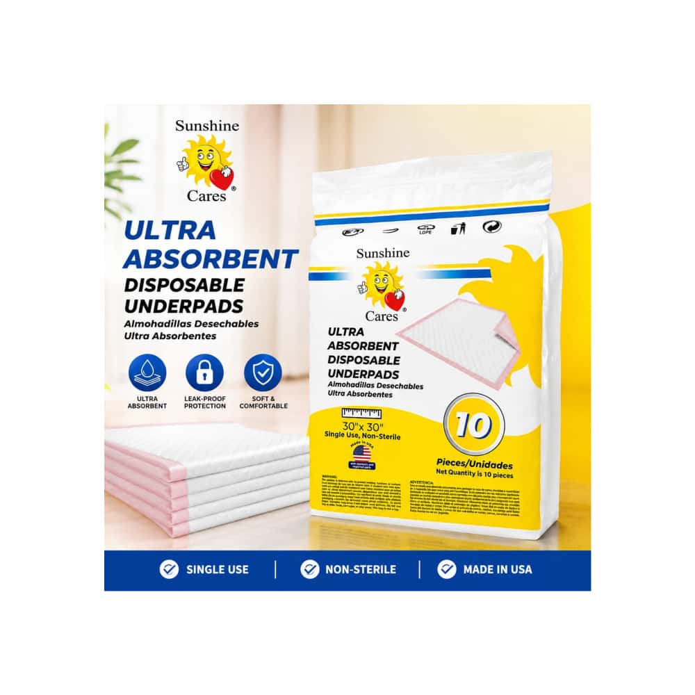 Almohadillas desechables ultra absorbentes Sunshine Cares (10 U) - Miniatura 3