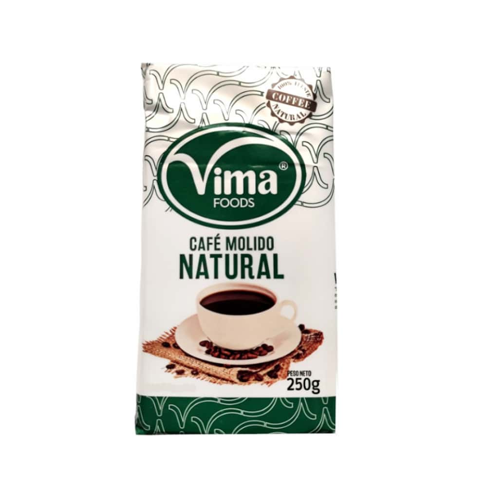 Café molido natural Vima Foods (250 g / 8.81 oz) - Miniatura 1