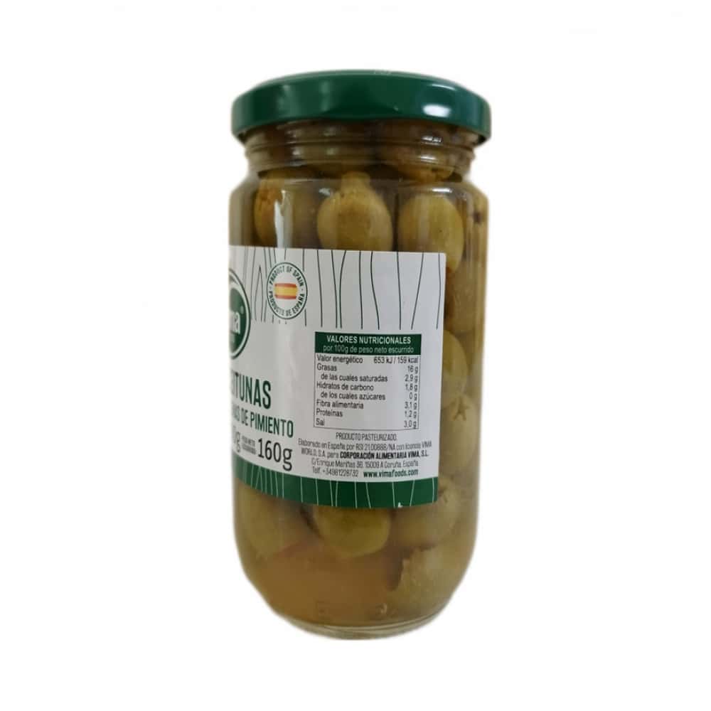 Aceitunas rellenas de pimiento Vima Foods (290 g / 10.23 oz) - Miniatura 2