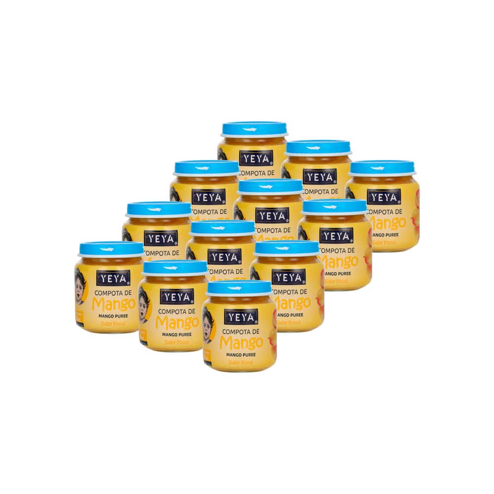 Compotas de mango YEYA (12 x 113 g / 4 oz) - Miniatura 1
