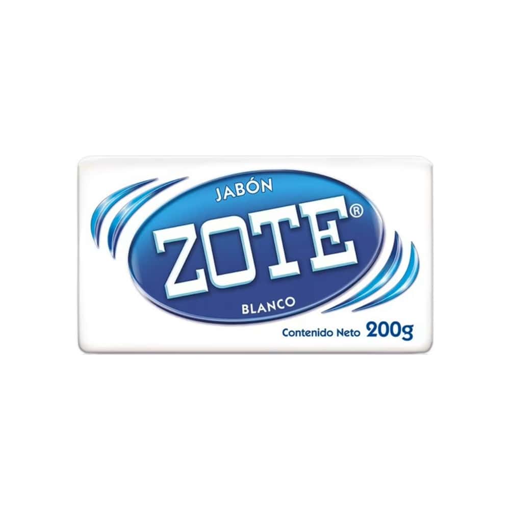 Jabón de lavar blanco en barra Zote (200 g / 7.05 oz) - Miniatura 1