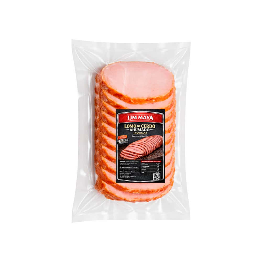 Lomo de cerdo ahumado lasqueado IJM Maya (454 g / 1 lb) - Miniatura 2