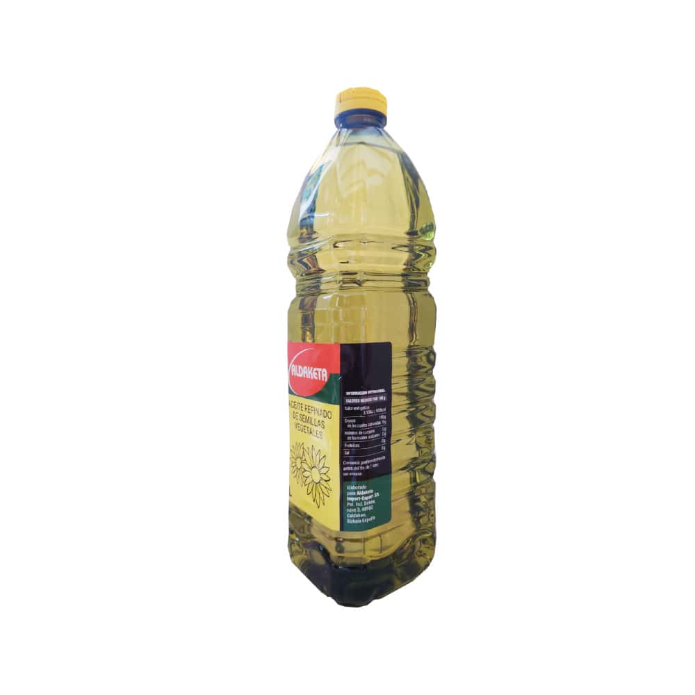 Aceite refinado de semillas vegetales Aldaketa (3 x 1 L) - Miniatura 2