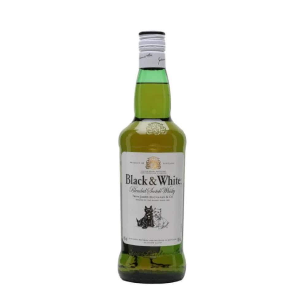 Whisky Black & White (750 ml) - Miniatura 1
