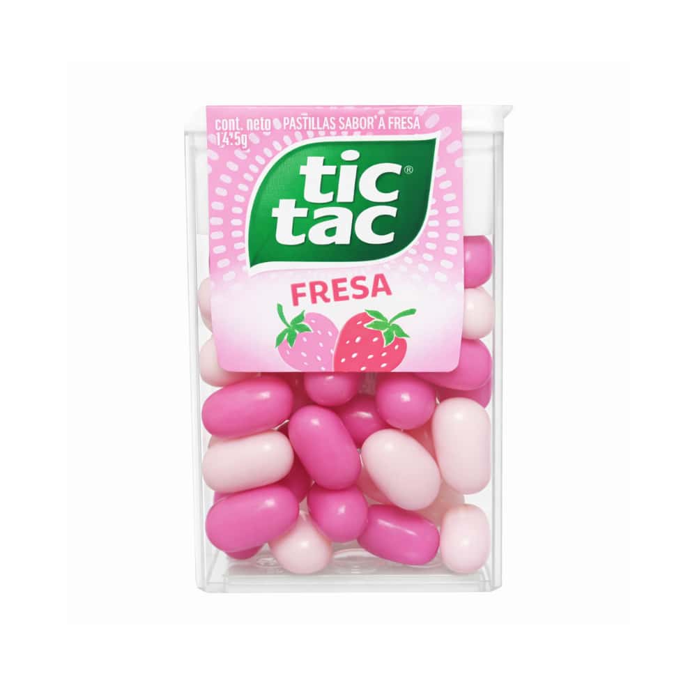 Pastillas con sabor a fresa Tic Tac (14.5 g) - Miniatura 5