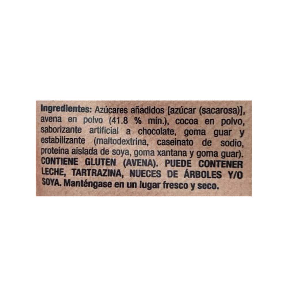 Avena para licuado instantáneo sabor chocolate Great Value (200 g / 7.05 oz) - Miniatura 3
